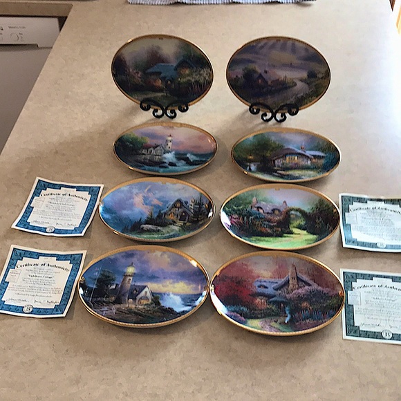 Thomas Kinkade’s Scenes of Serenity Plate Set